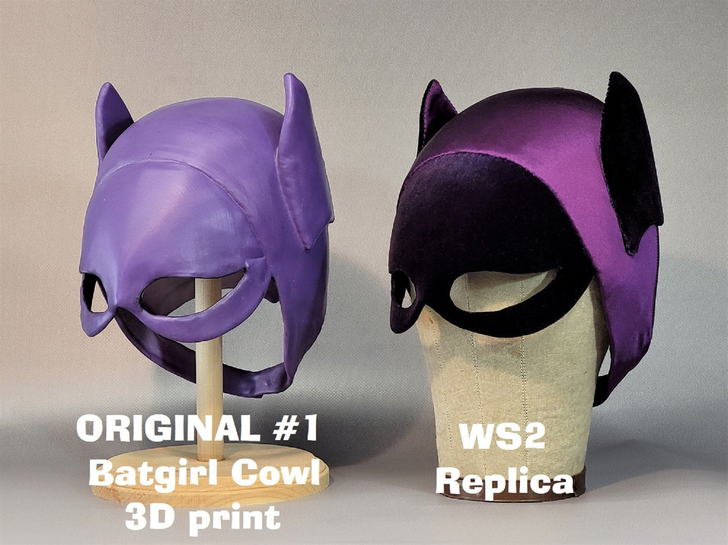 WS2 BG 66' Sexy Superhero Purple Fledermaus Frau Cowl, Women's Caped hero, costume