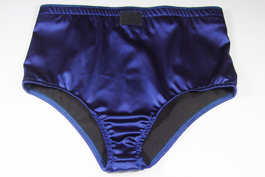 Deluxe Cosplay Crime Fighter Costume Shorts in stretch satin