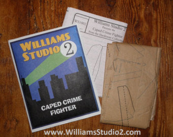 Caped Crime Fighter Sewing Patterns